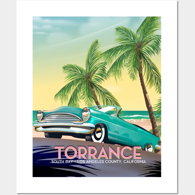 Torrance south bay - Los Angeles County, California Wall Art by nickemporium1